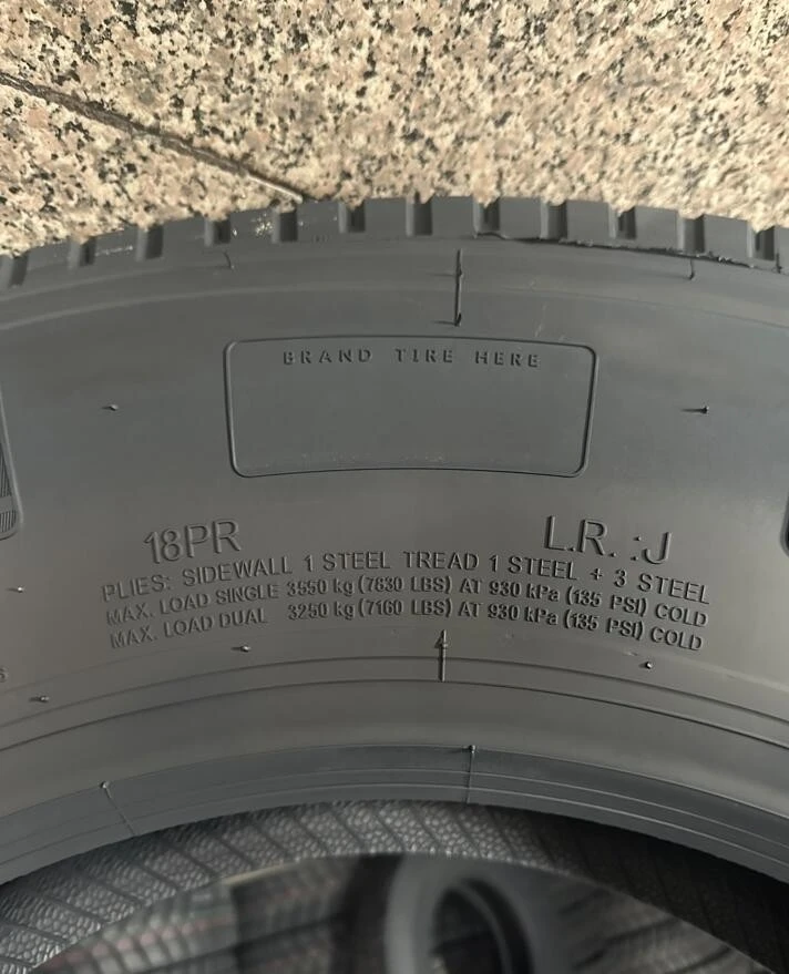 11R24.5 18PR DRIVE TIRE